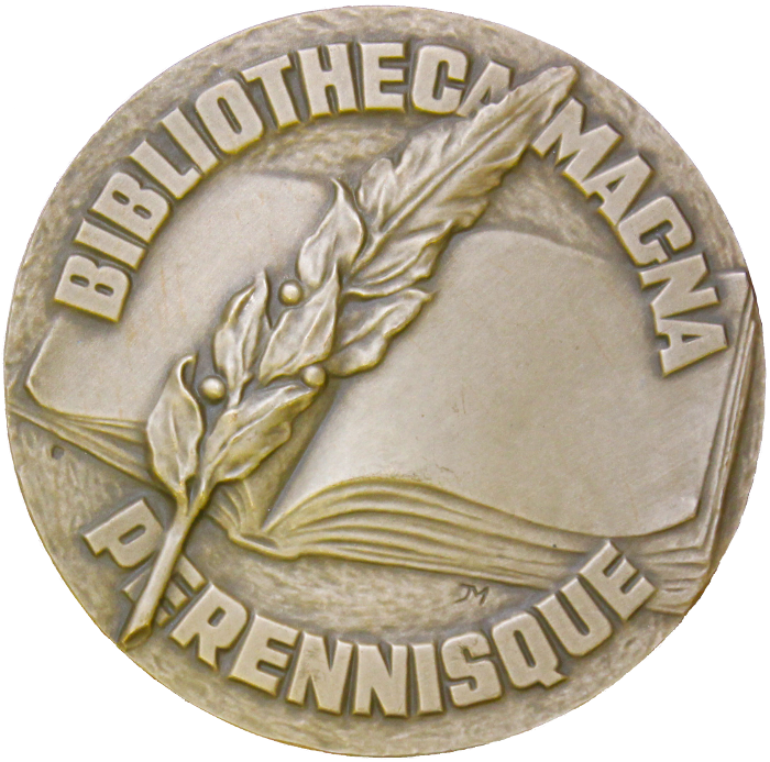 Medal Bibliotheca Magna Perennisque